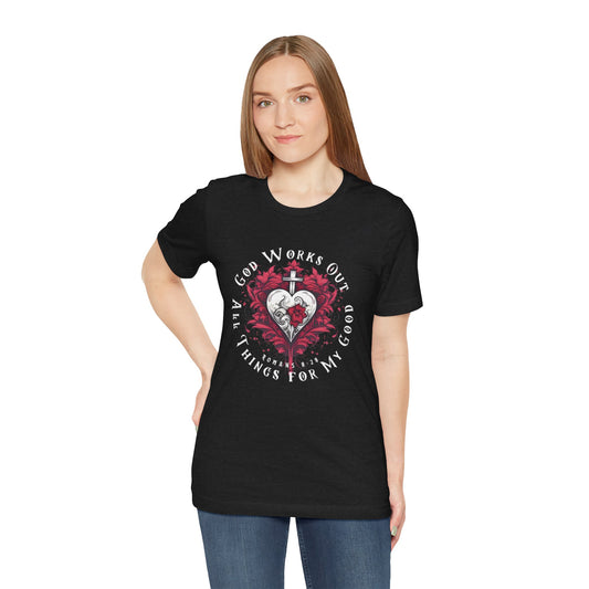 God Works Out Unisex Jersey Tee - Faith & Inspiration Shirt
