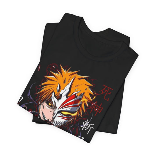 Anime-Inspired Graphic Tee, Short Sleeve T-Shirt, Geek Fashion, Casual Wear, Gift for Comic Fans, Unique Pop Culture Apparel