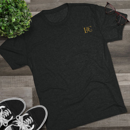 Angels Guard Our Hearts Unisex Tri-Blend Crew Tee - Casual Comfort for Everyday Wear