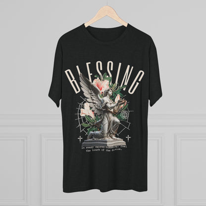 Blessing Unisex Tri-Blend Crew Tee - Divine Touch Design