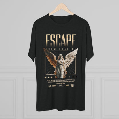 Escape from Reality Tri-Blend Crew Tee - Unisex Graphic T-Shirt for Dreamers