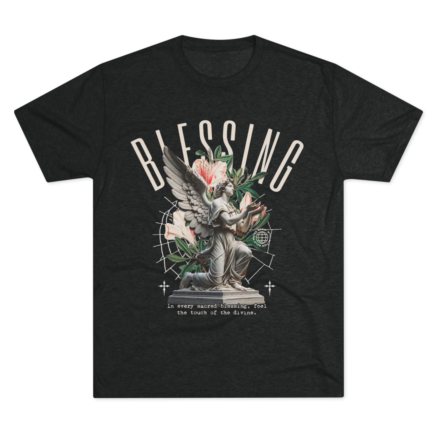Blessing Unisex Tri-Blend Crew Tee - Divine Touch Design