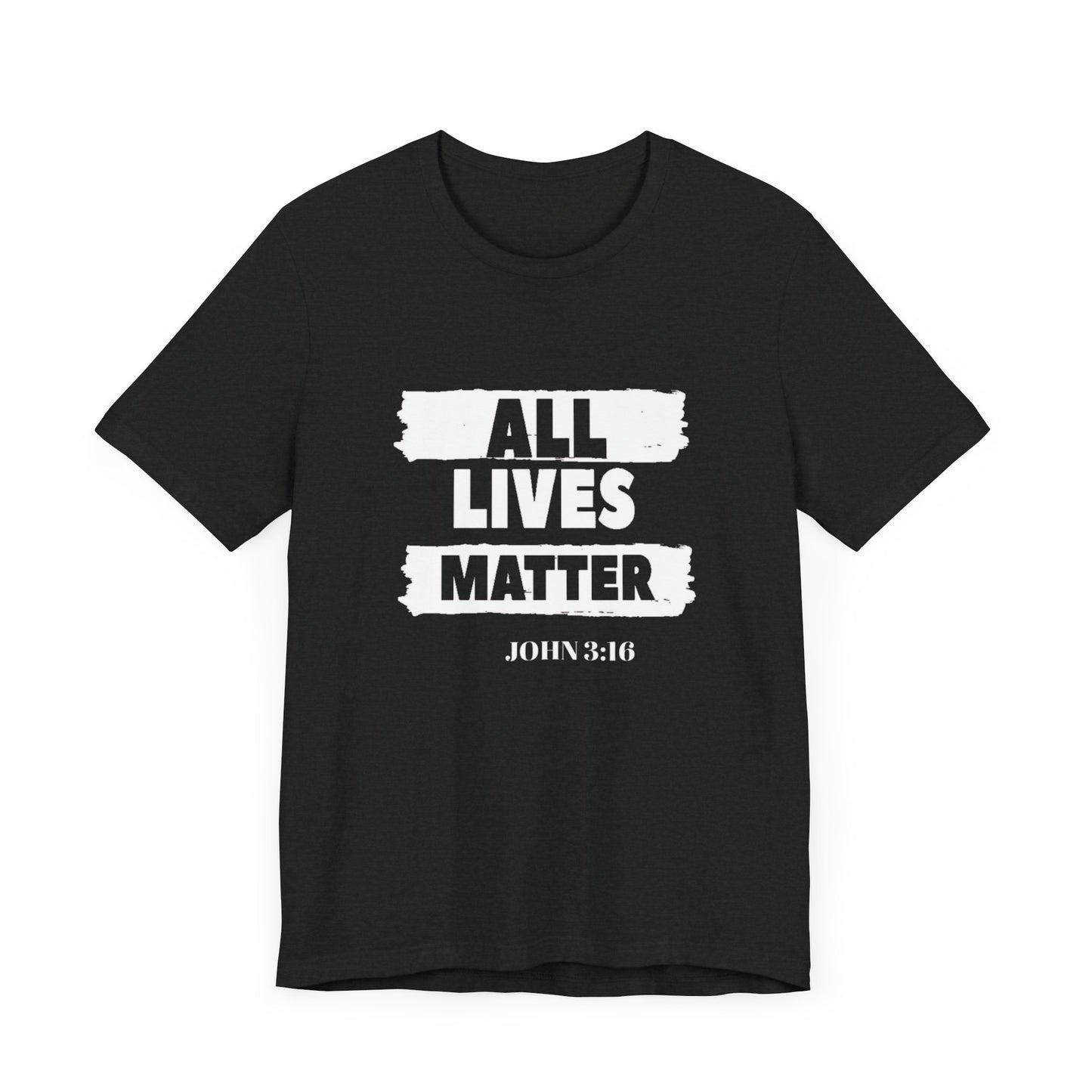 Unisex Jersey Tee - 'All Lives Matter' Statement Shirt