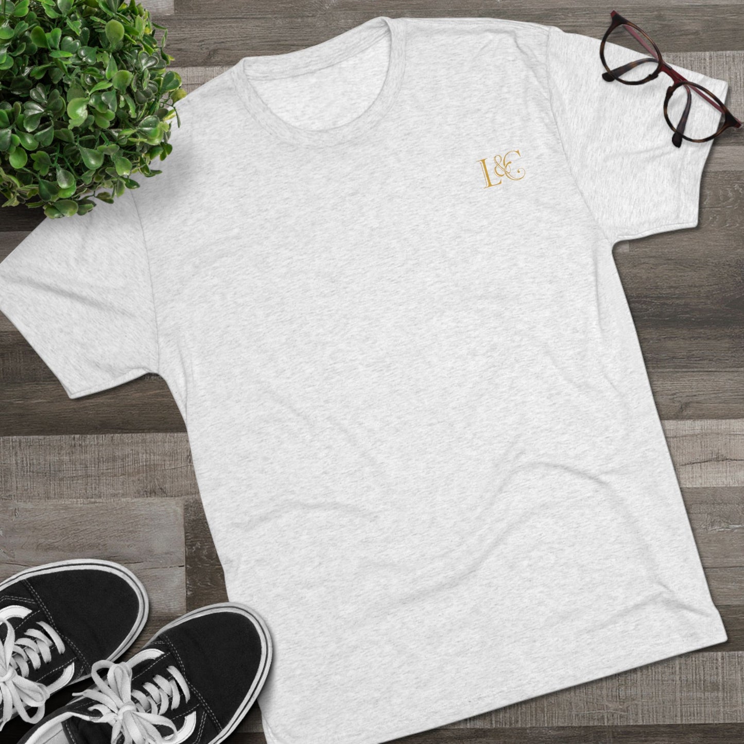Inspirational Unisex Tri-Blend Crew Tee - Made in the Image of God