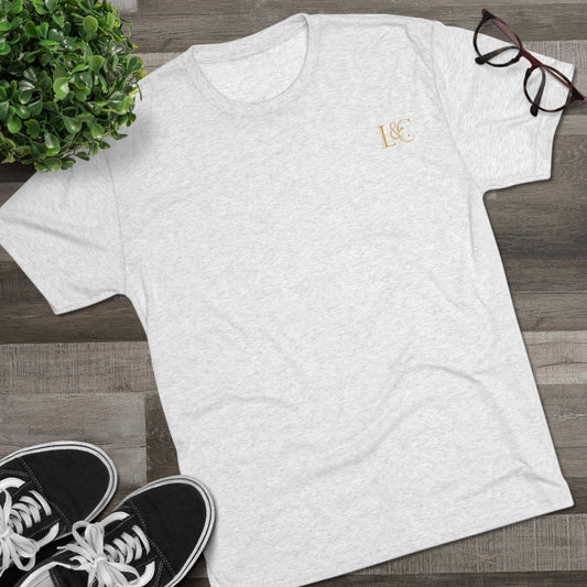 Inspirational Unisex Tri-Blend Crew Tee - Made in the Image of God