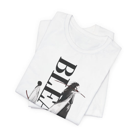Bleach Graphic Tee for Anime Fans, Unisex Jersey Tee, Casual Streetwear, Gift for Birthdays, Cosplay Outfit, Manga Merchandise