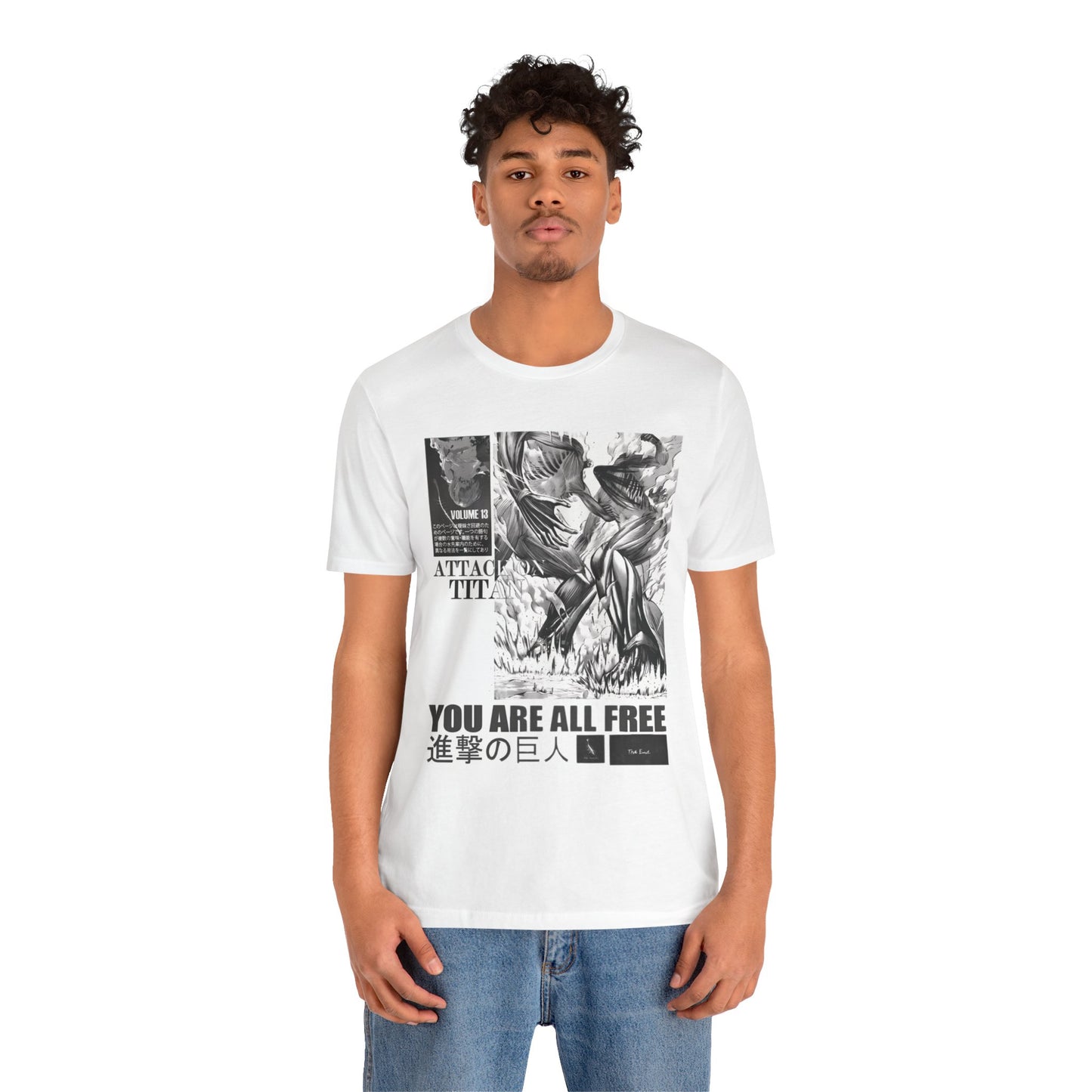 Vintage Graphic Tee, You Are All Free T-Shirt, Anime Fan Gift, Unisex Casual Wear, Retro Style Top, Perfect for Everyday or Special [...]