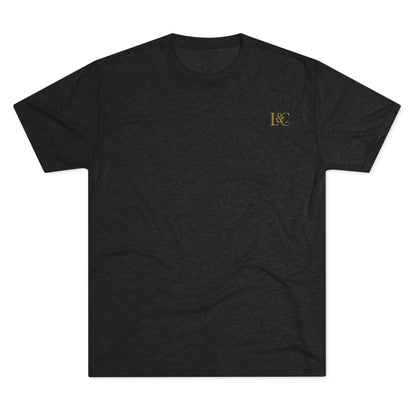 Unisex Tri-Blend Crew Tee - Faith Never Fails Shirt, Resilience & Inspiration Apparel
