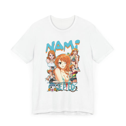 Anime Nami Short Sleeve Tee – Perfect for Fans and Casual Wear