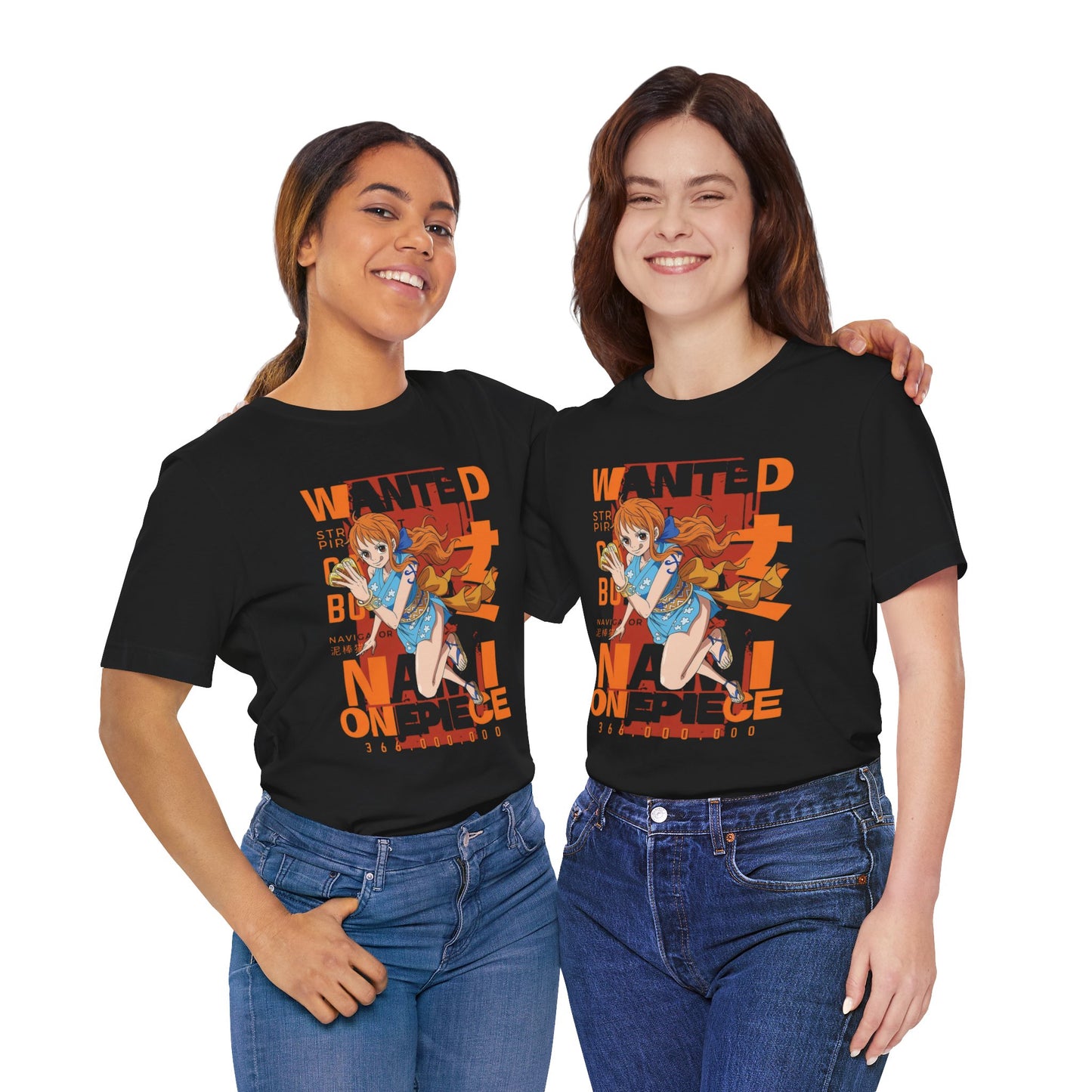 Anime-Inspired Wanted Nami Tee for Fans