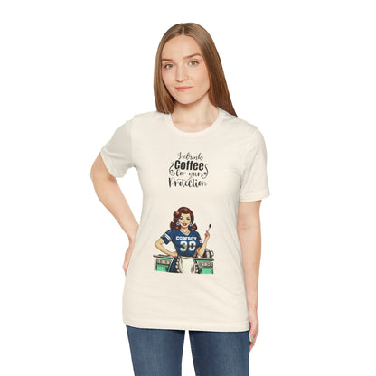 I Brew Coffee Unisex Tee - Fun Retro Graphic Shirt for Coffee Lovers