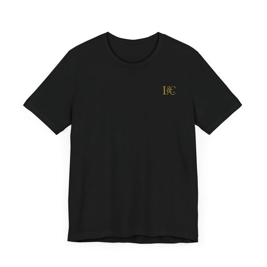 Unisex Short Sleeve Tee - 'Alpha and Omega' Inspirational T-Shirt