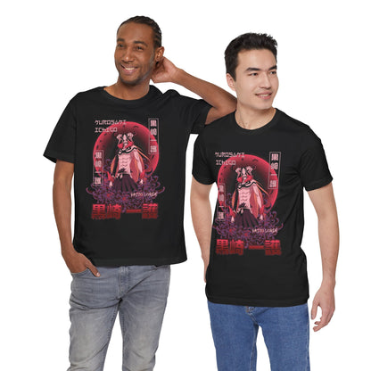 Anime-Inspired Unisex Tee, Bold Graphic Shirt, Cool Streetwear Top, Gift for Anime Lovers, Casual Wear for Conventions