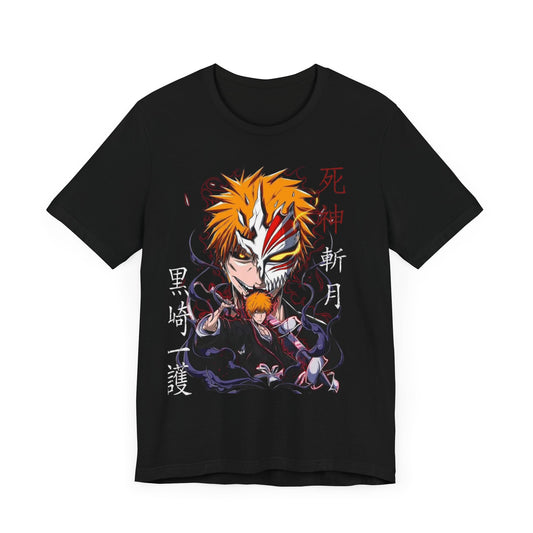 Anime-Inspired Graphic Tee, Short Sleeve T-Shirt, Geek Fashion, Casual Wear, Gift for Comic Fans, Unique Pop Culture Apparel