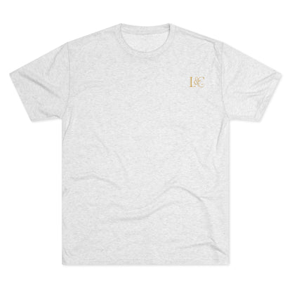 Inspirational Unisex Tri-Blend Crew Tee - Made in the Image of God
