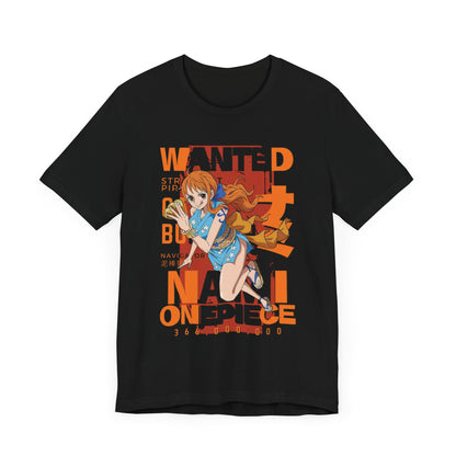 Anime-Inspired Wanted Nami Tee for Fans
