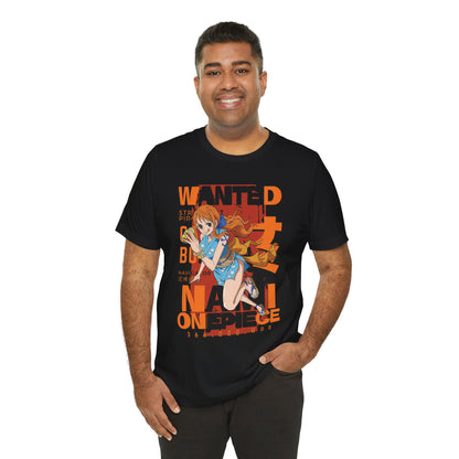 Anime-Inspired Wanted Nami Tee for Fans