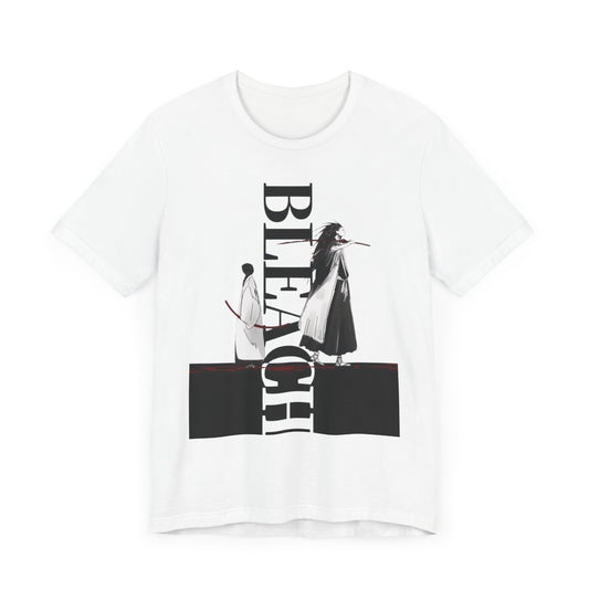 Bleach Graphic Tee for Anime Fans, Unisex Jersey Tee, Casual Streetwear, Gift for Birthdays, Cosplay Outfit, Manga Merchandise