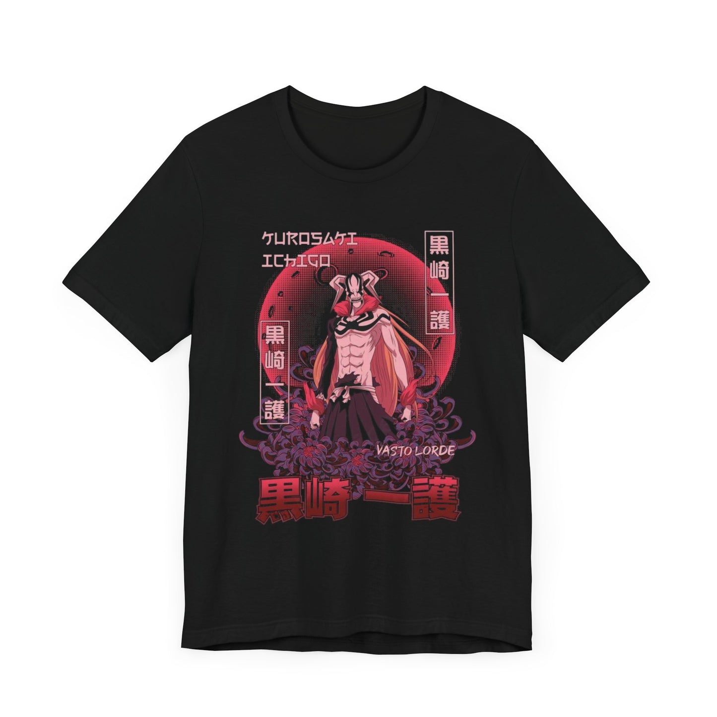 Anime-Inspired Unisex Tee, Bold Graphic Shirt, Cool Streetwear Top, Gift for Anime Lovers, Casual Wear for Conventions