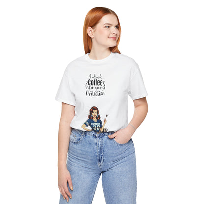 I Brew Coffee Unisex Tee - Fun Retro Graphic Shirt for Coffee Lovers